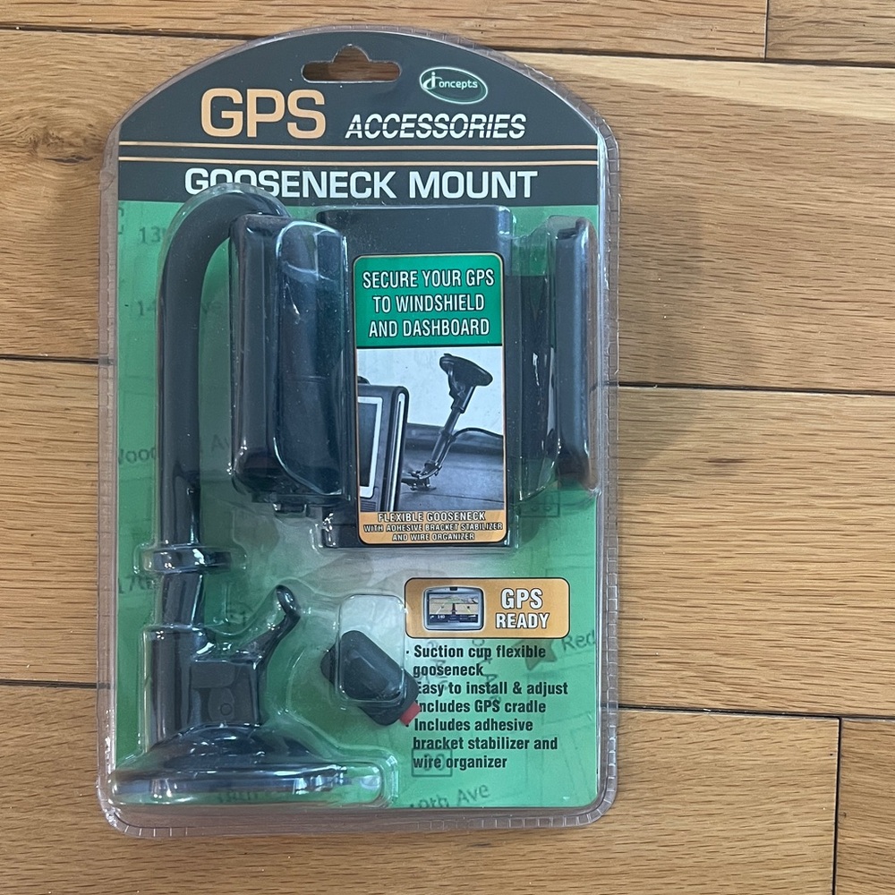 Gooseneck Mount - Black
